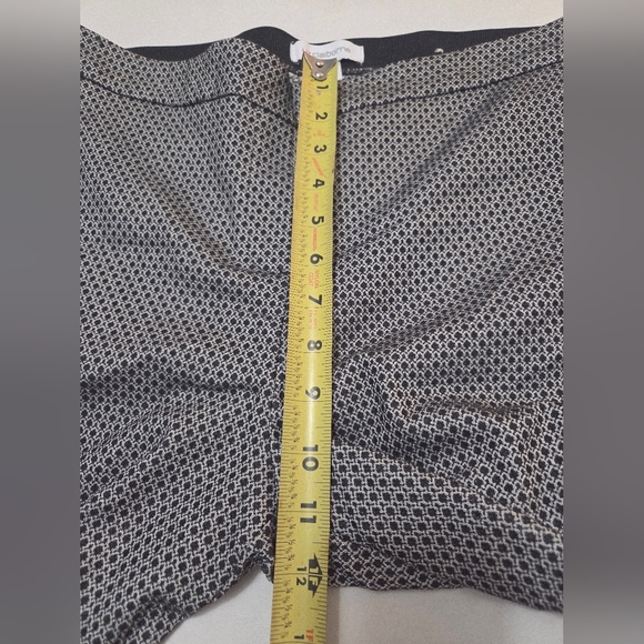 Liz Claiborne Laura Black and White Pants EUC Size 12 - Picture 10 of 13